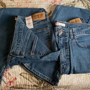 2 pair of Men’s Levi's Signature Blue Jeans 36/34 new with tags